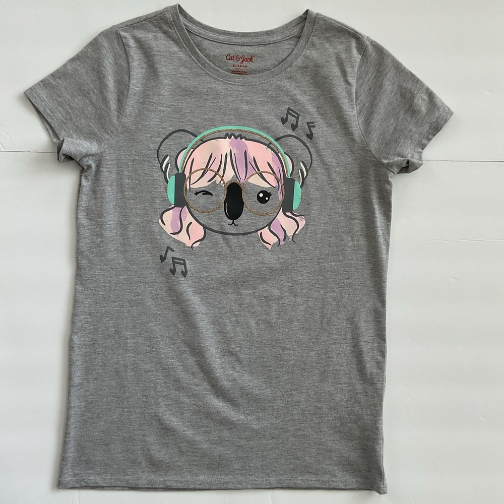 Cat & Jack Girl's Graphic T-Shirt Size XL 14/16
